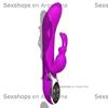 Vibrador 2 motores con funcion de temperatura y carga USB